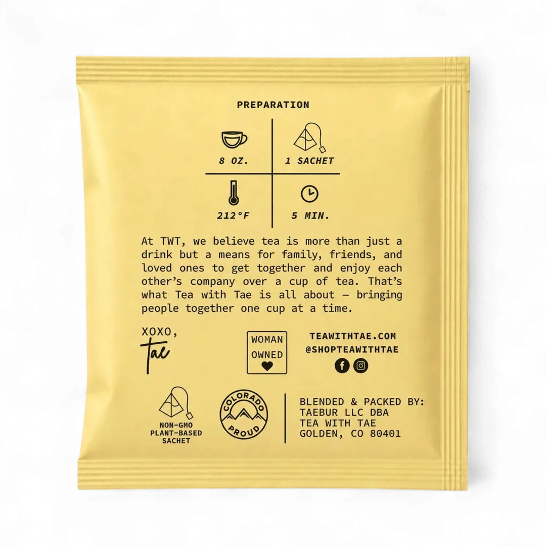 Chamomile Tea - Individually Wrapped Tea Bag
