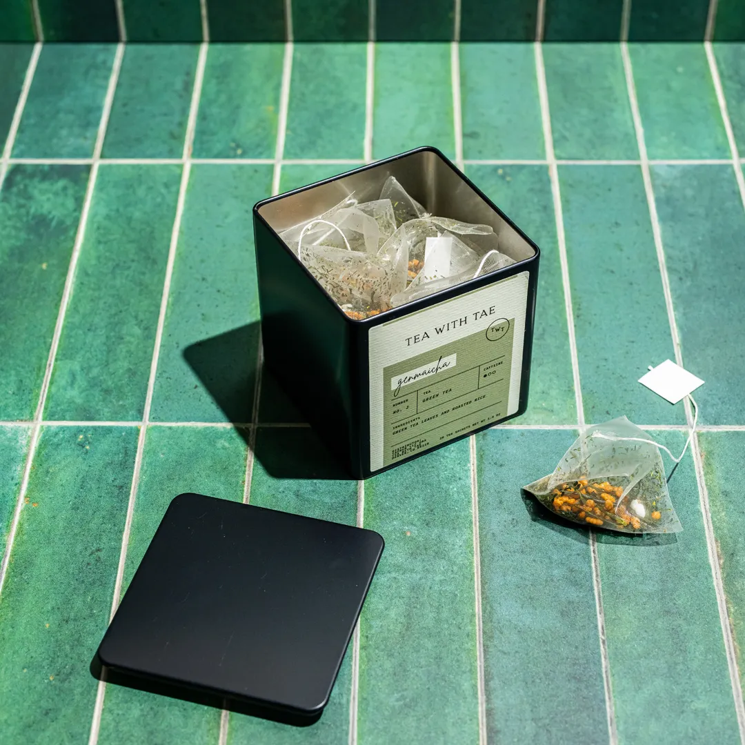 Custom Artisan Large Tea Tin Gift (20 tea bags)