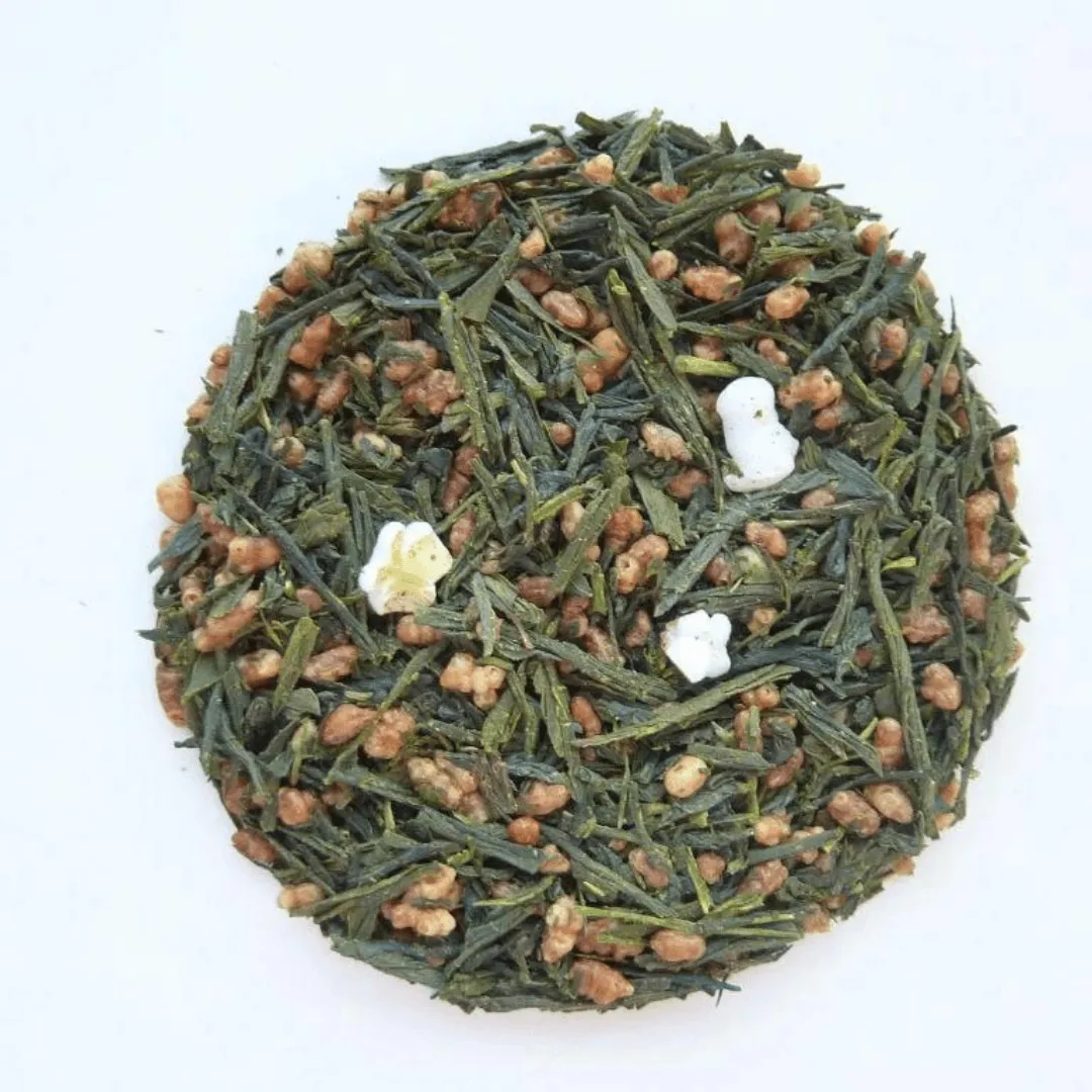 Genmaicha Japanese Green Loose Leaf Tea Pouch (1lb.)