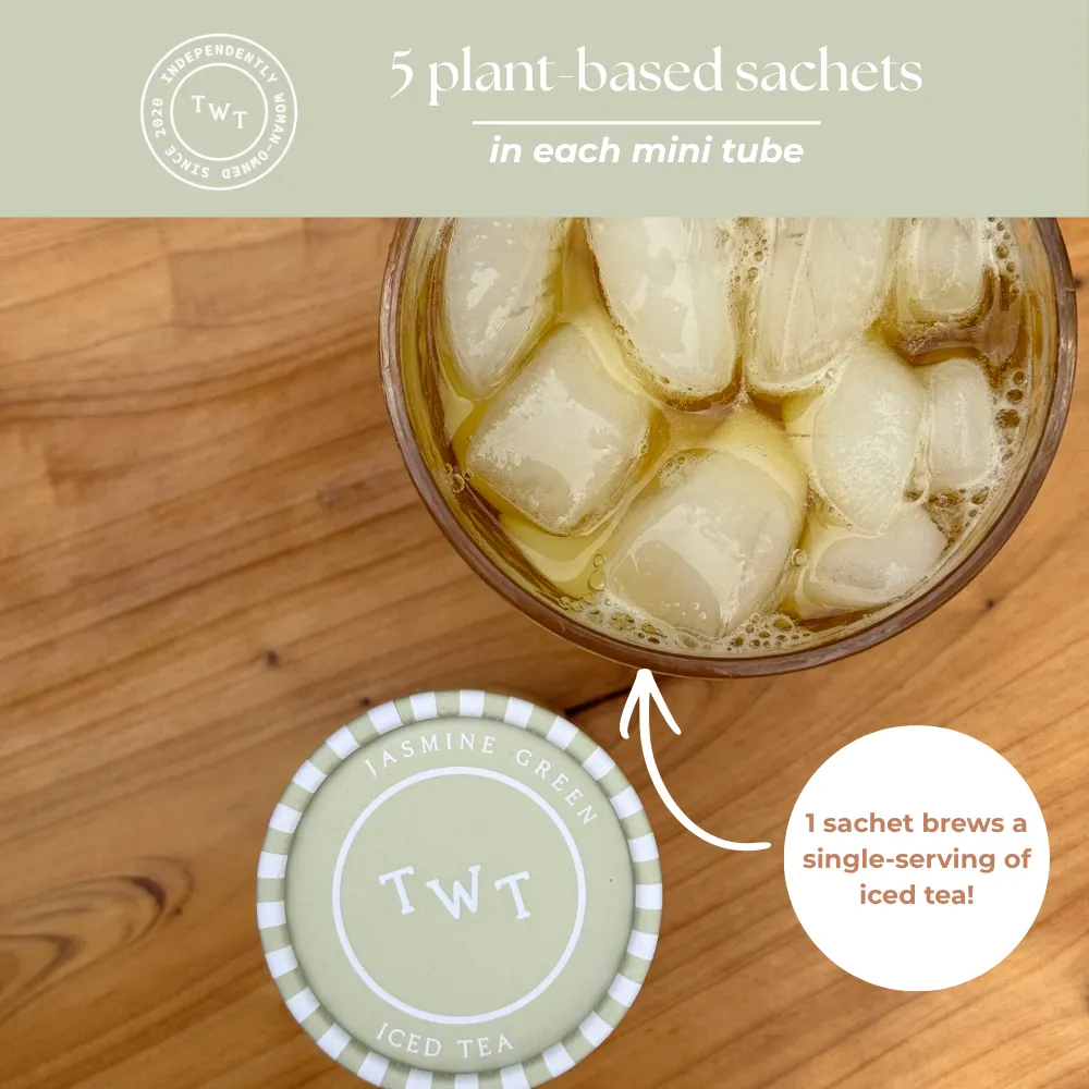 Jasmine Green Iced Mini Tea Tube (5 iced sachets)