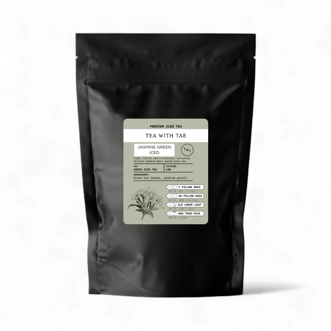 Jasmine Green Iced Tea Pouch (40 pillow bags)