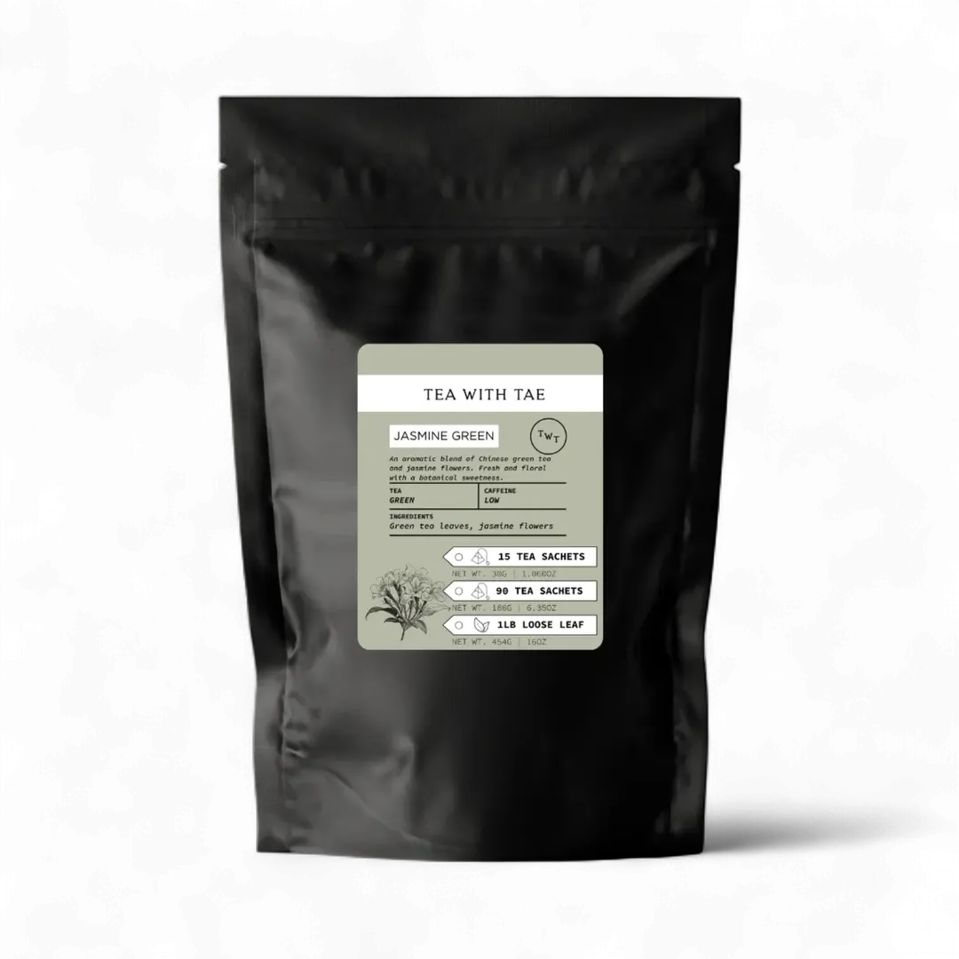 Jasmine Green Tea Pouch (90 Tea bags) for food service