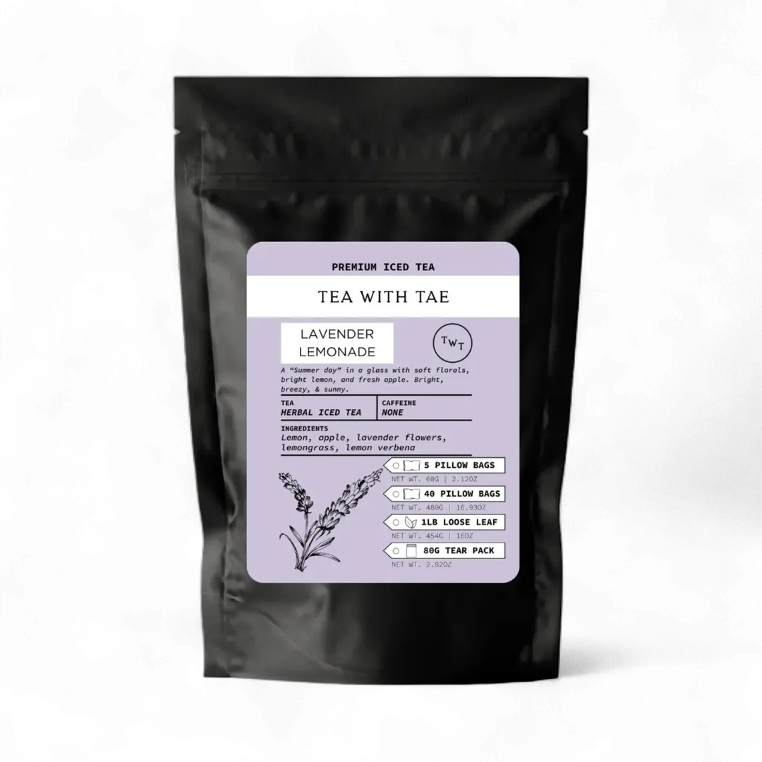 Lavender Lemonade Herbal Tear Pack Iced Tea Pouch (85g)