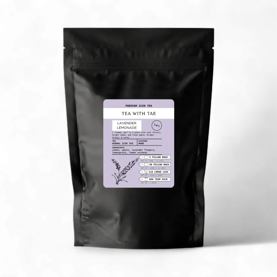 Lavender Lemonade Iced Tea Pouch (40 pillow bags)