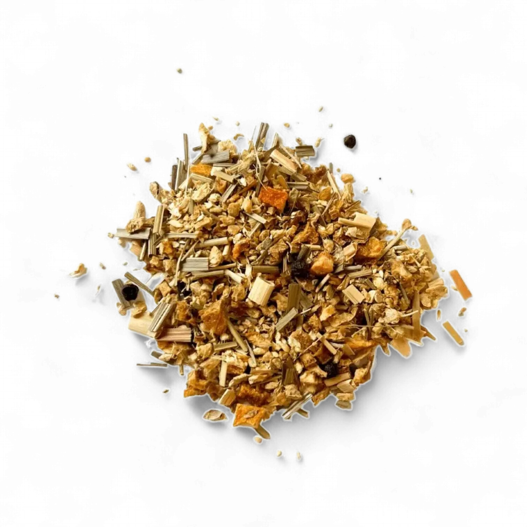 Lemon Ginger Herbal Loose Leaf Tea Pouch (1lb.)