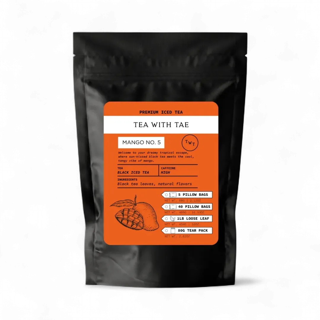 Mango No. 5 Black Tear Pack Iced Tea Pouch (85g)