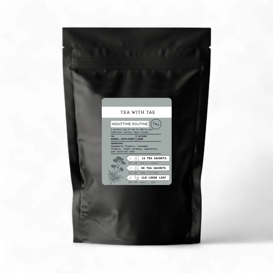 Nighttime Routine Herbal Tea Pouch (90 Tea bags)
