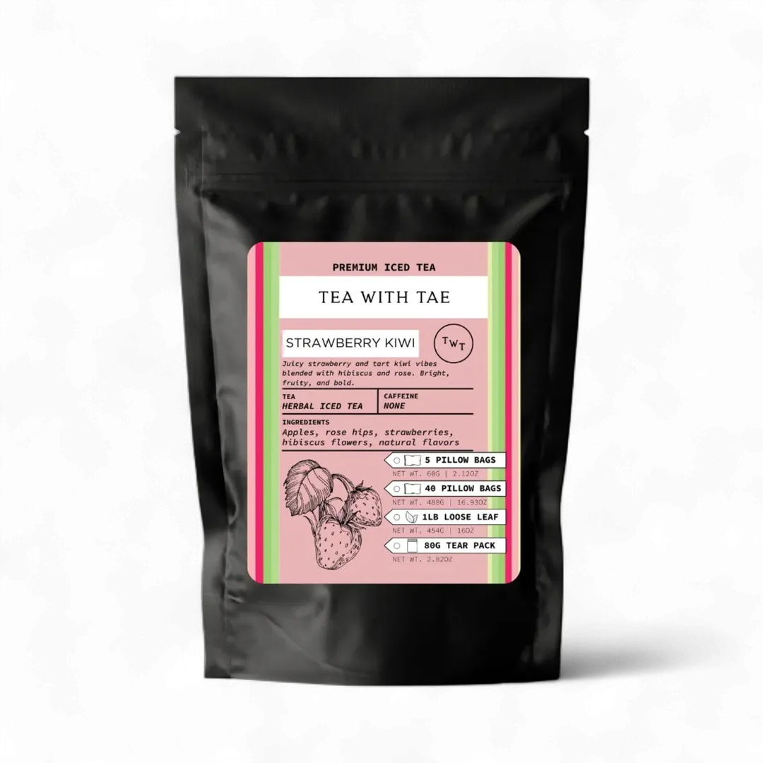 Strawberry Kiwi Herbal Tear Pack Iced Tea Pouch (85g)