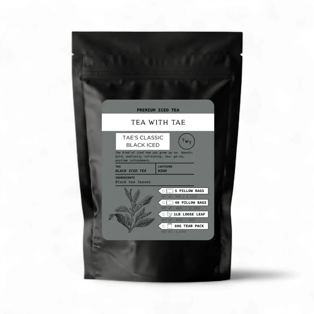 Tae’s Classic Black Tear Pack Iced Tea Pouch (85g)
