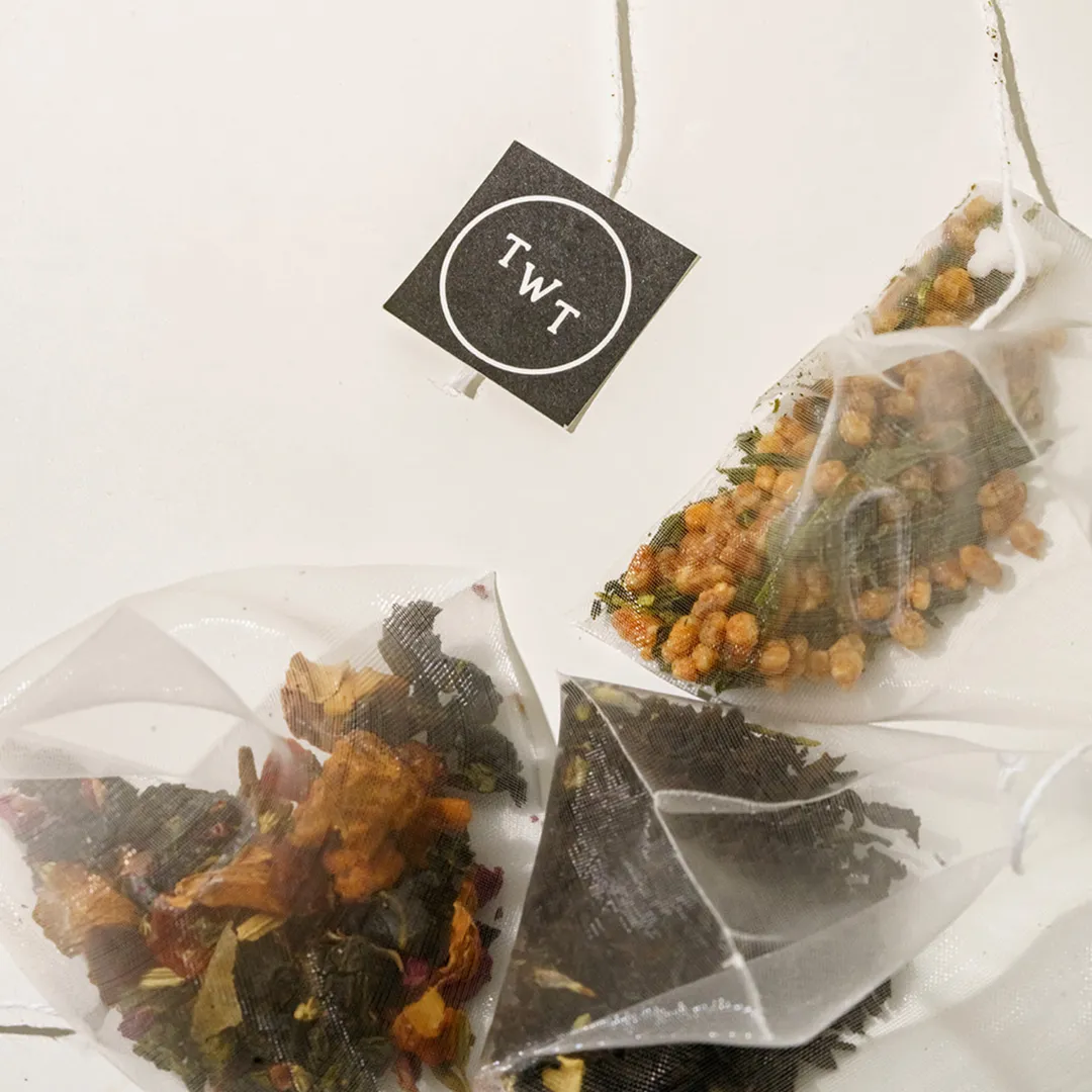 Turmeric Ginger Herbal Tea - Individually Wrapped Tea Bag