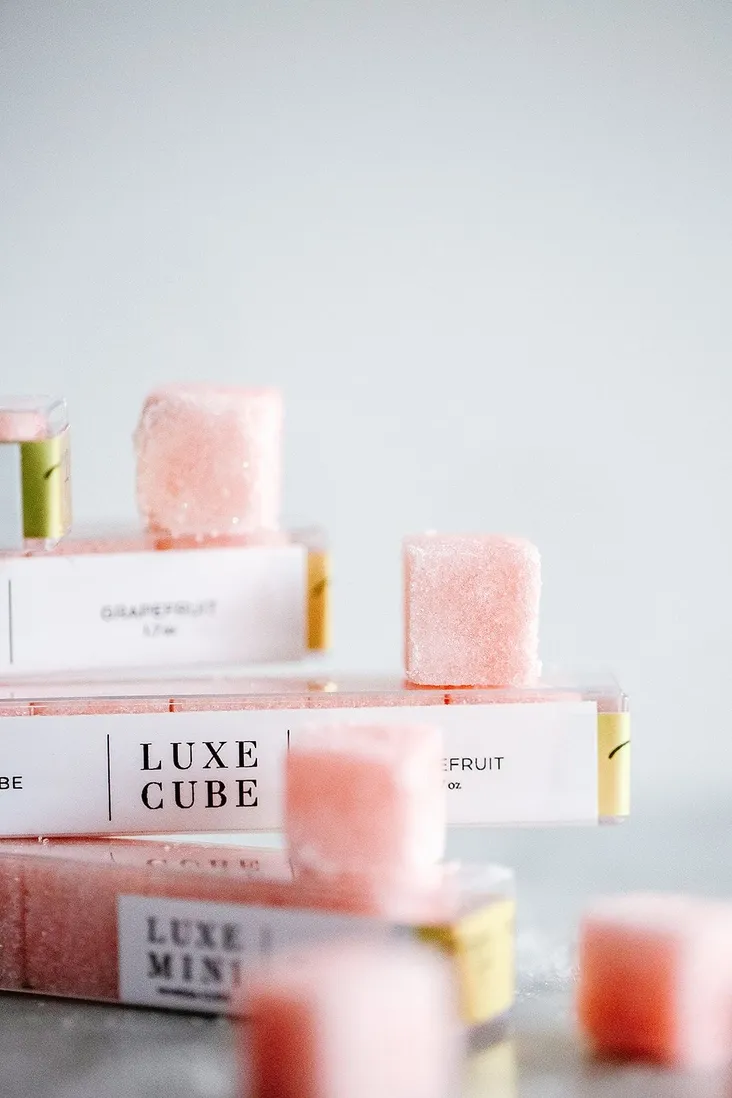 Grapefruit | Luxe Mixology Cube Stick