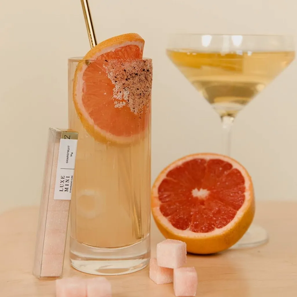 Grapefruit | Luxe Mixology Cube Stick
