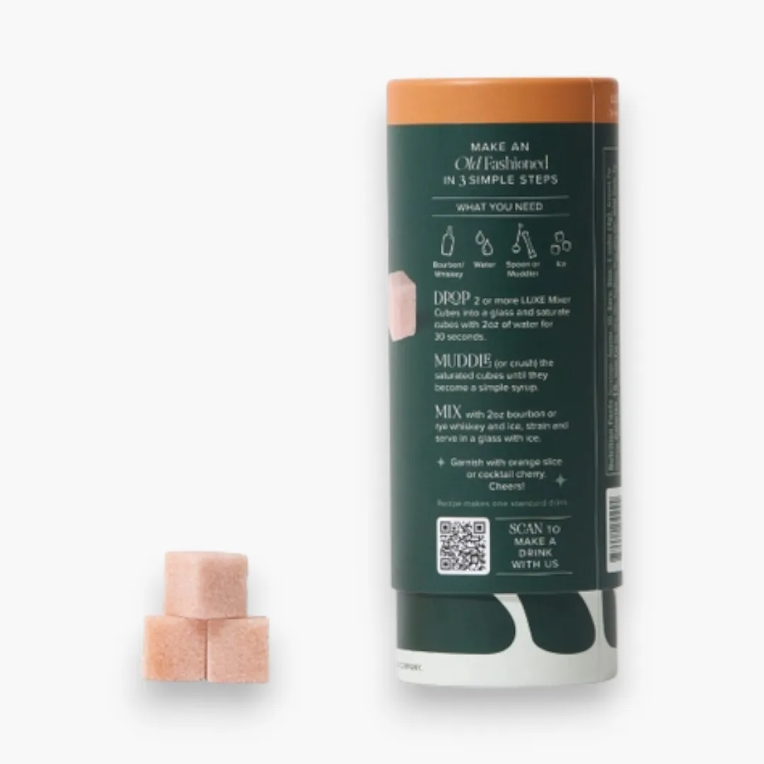 Old Fashioned Premium Cocktail Mixer in a Cube| Tallboy