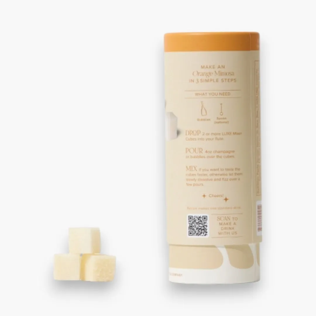 Orange Citrus Premium Mimosa Mixer in a Cube | Tallboy