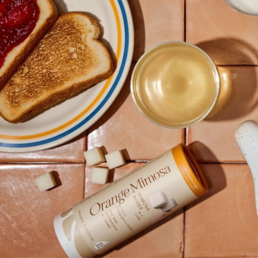 Orange Citrus Premium Mimosa Mixer in a Cube | Tallboy