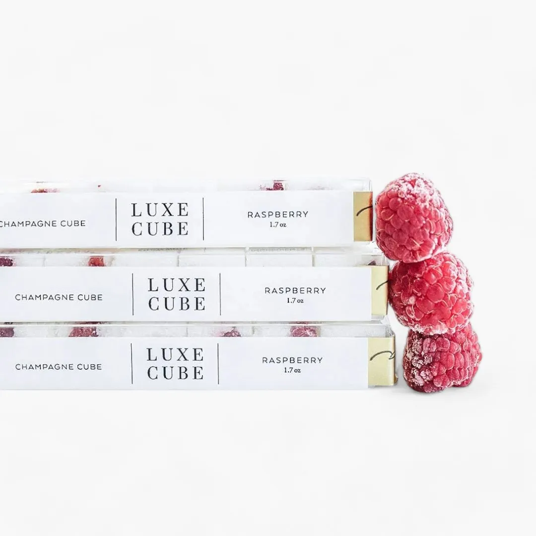 Raspberry | Luxe Mixology Cube Stick