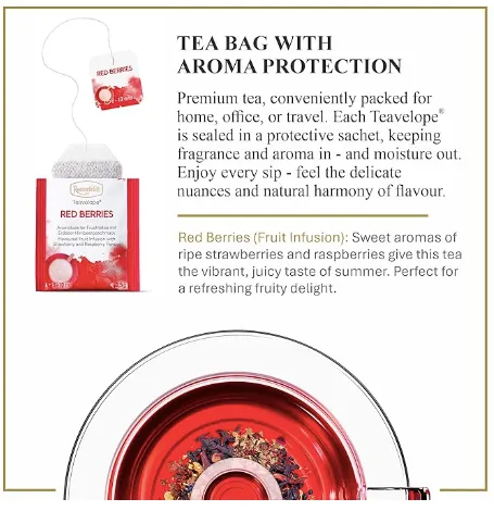 Ronnefeldt Teavelope® Red Berries