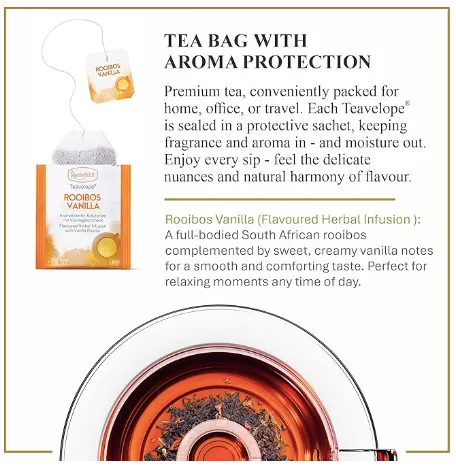 Ronnefeldt Teavelope® Rooibos Vanilla