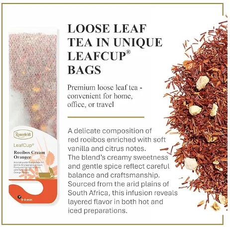 Ronnefeldt LeafCup® Rooibos Orange - Organic