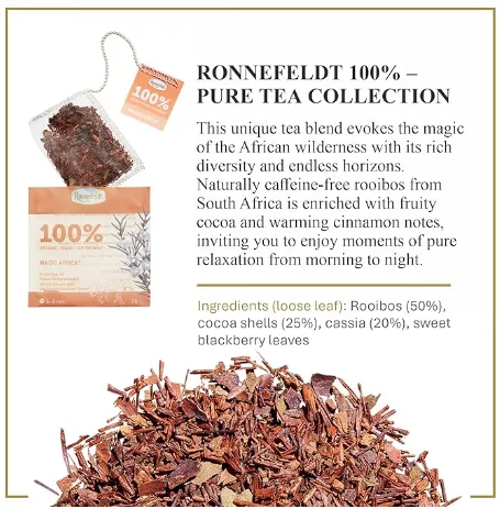 Ronnefeldt 100%® Magic Africa Rooibos - Organic & Vegan