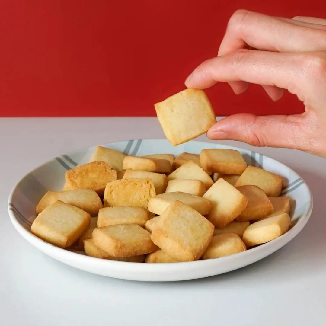 French Shortbread Butter Cookies