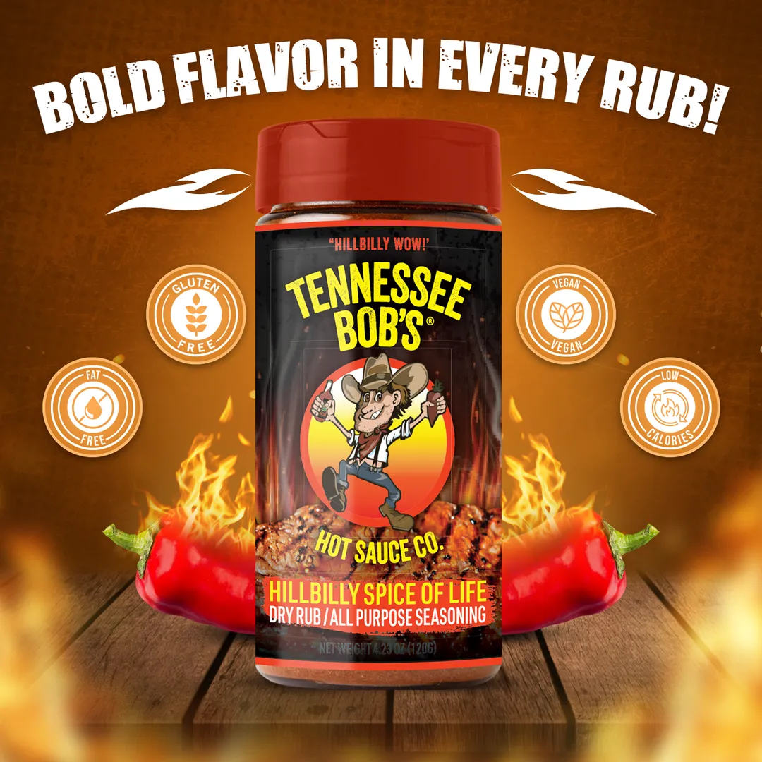 Hillbilly Spice of Life - Dry Rub/All Purpose Seasoning