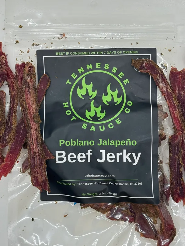 Beef Jerky - Poblano Jalapeno