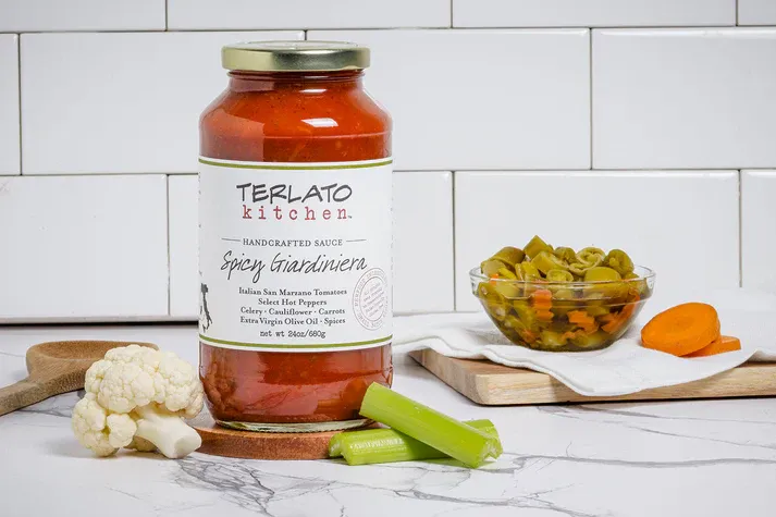 Handcrafted Spicy Giardiniera Pasta Sauce