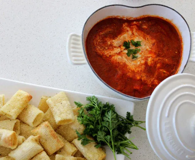 Handcrafted Spicy Giardiniera Pasta Sauce