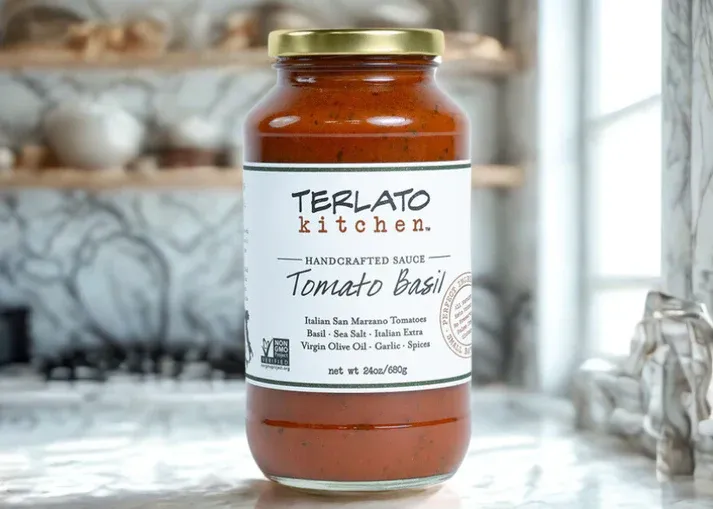 Handcrafted Tomato Basil Pasta Sauce