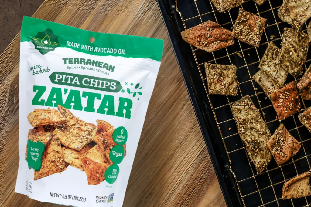 Avocado Oil Za'atar Twice-Baked Pita Chips (6.5oz)