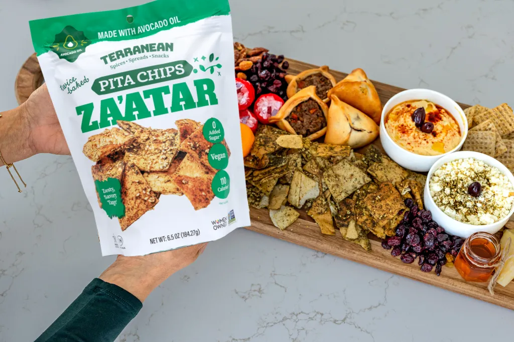 Avocado Oil Za'atar Twice-Baked Pita Chips (6.5oz)