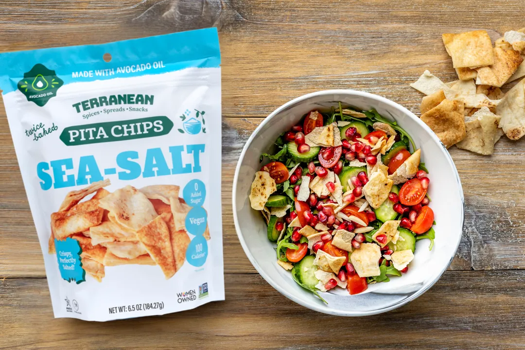 Avocado Oil Sea Salt Twice-Baked Pita Chips (6.5 oz.)