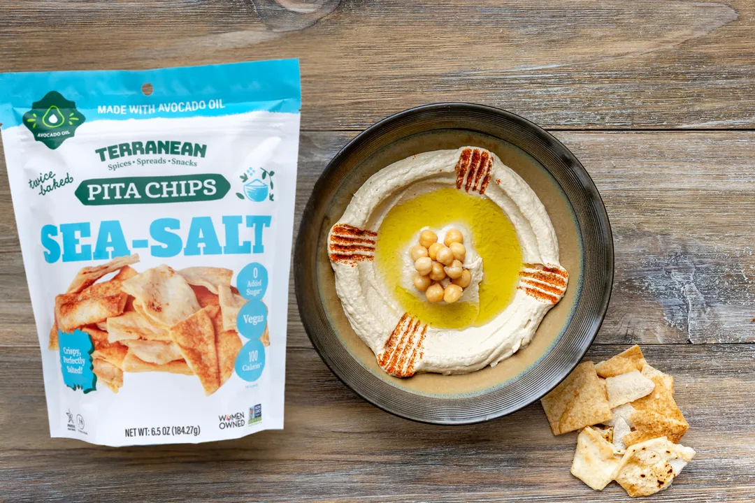 Avocado Oil Sea Salt Twice-Baked Pita Chips (6.5 oz.)