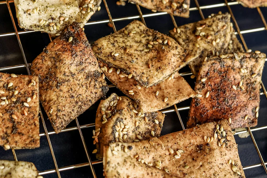 Avocado Oil Spicy Za'atar Twice- Baked Pita Chips (6.5 oz.)