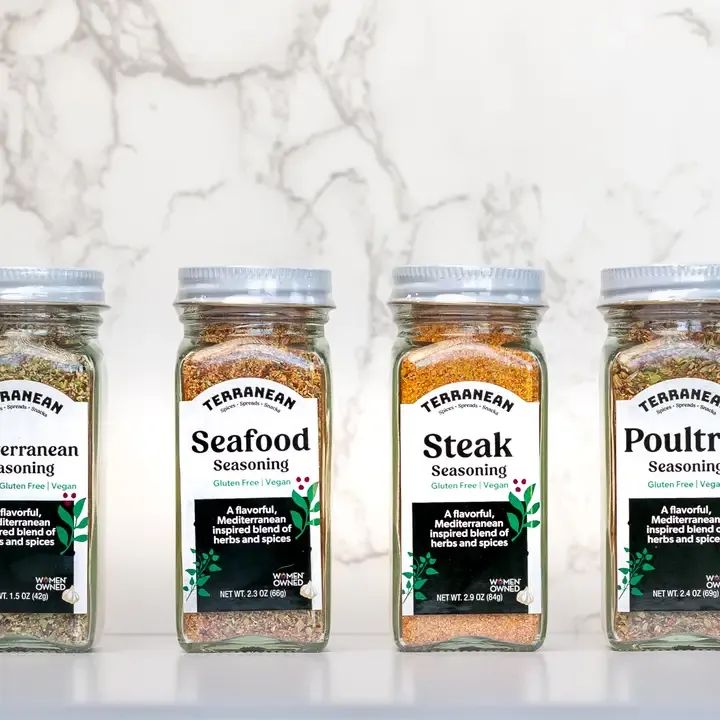 Mediterranean Inspired Seasonings Gift Set