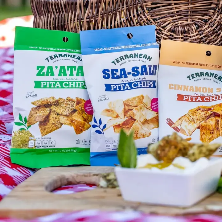 Za'atar Twice-Baked Pita Chips (2 oz.)