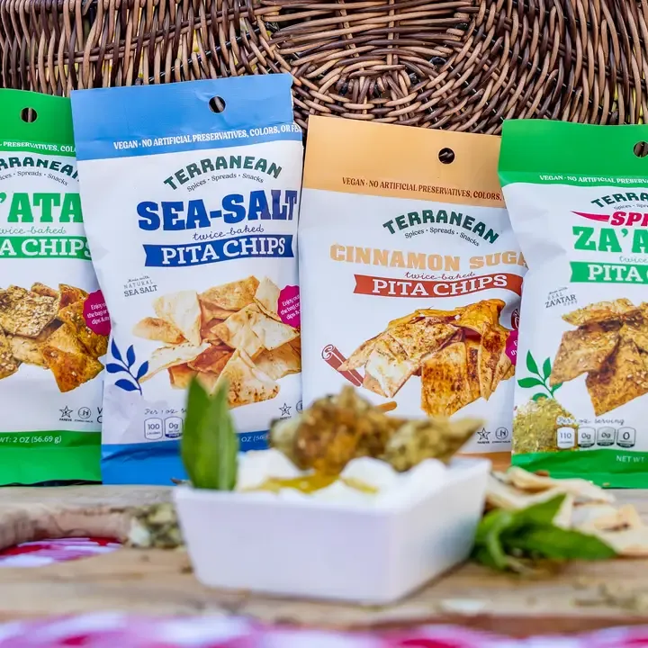 Sea Salt Twice-Baked Pita Chips (2 oz.)