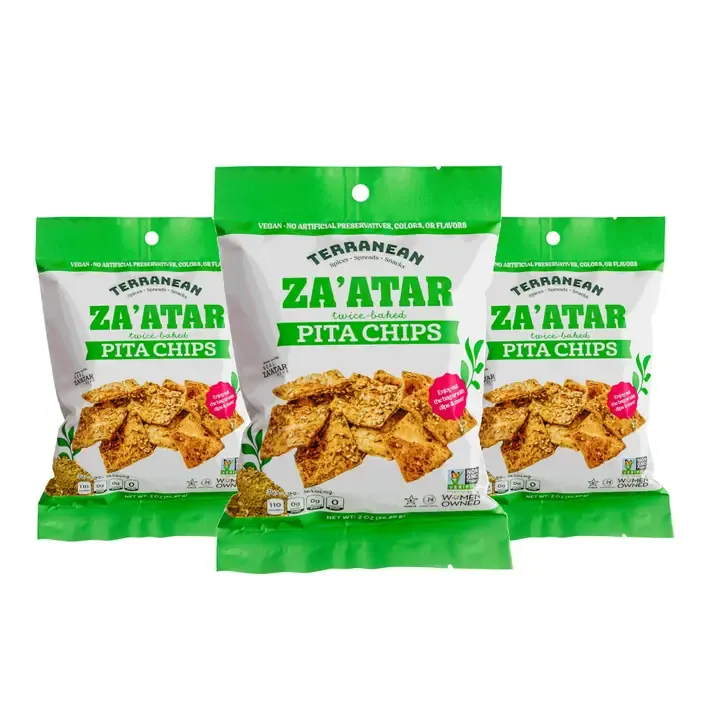Za'atar Twice-Baked Pita Chips (2 oz.)