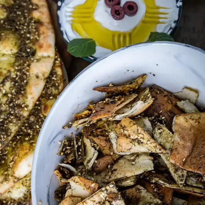 Za'atar Twice-Baked Pita Chips (2 oz.)