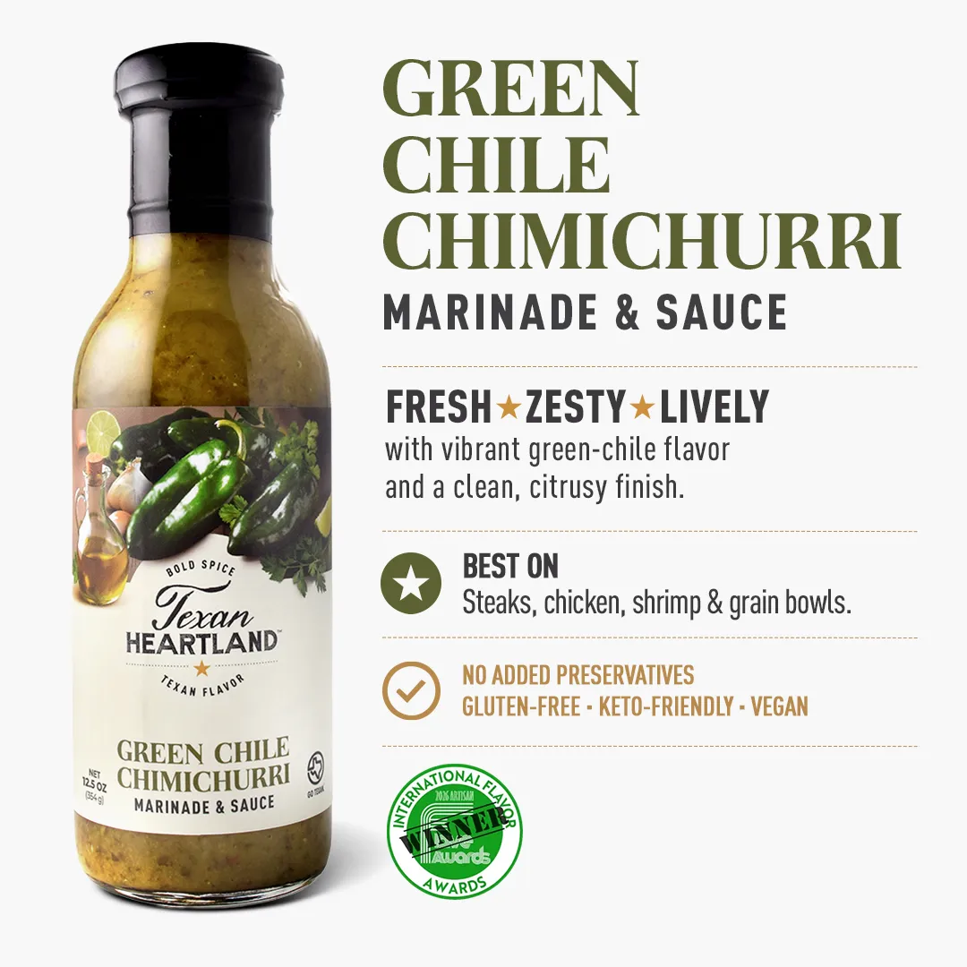 Green Chile Chimichurri Marinade & Sauce