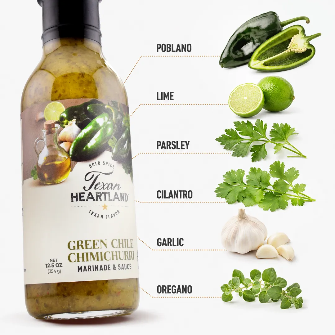 Green Chile Chimichurri Marinade & Sauce