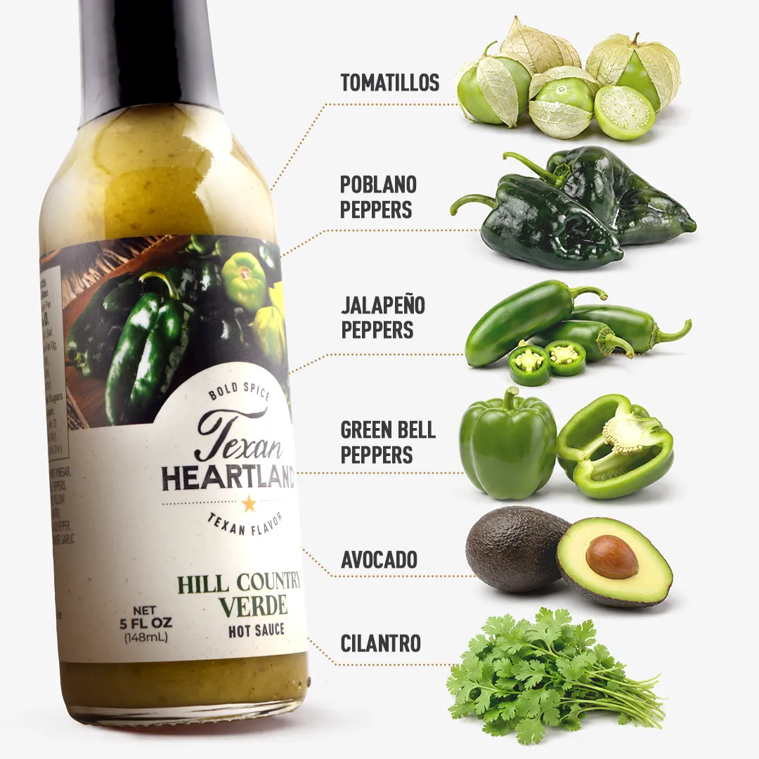 Hill Country Verde Hot Sauce