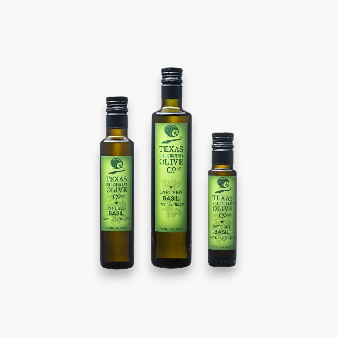 Basil Infused Olive Oil - 100ml