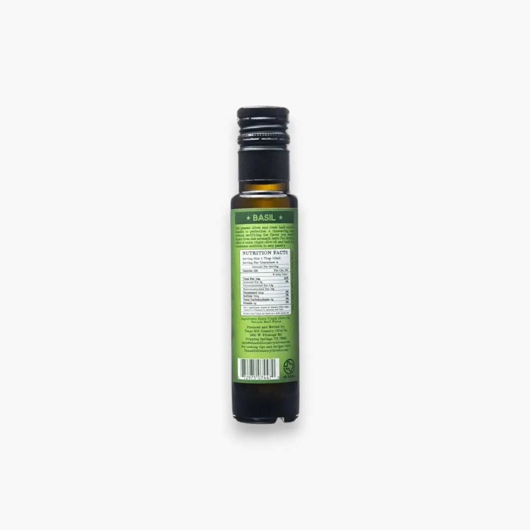 Basil Infused Olive Oil - 100ml