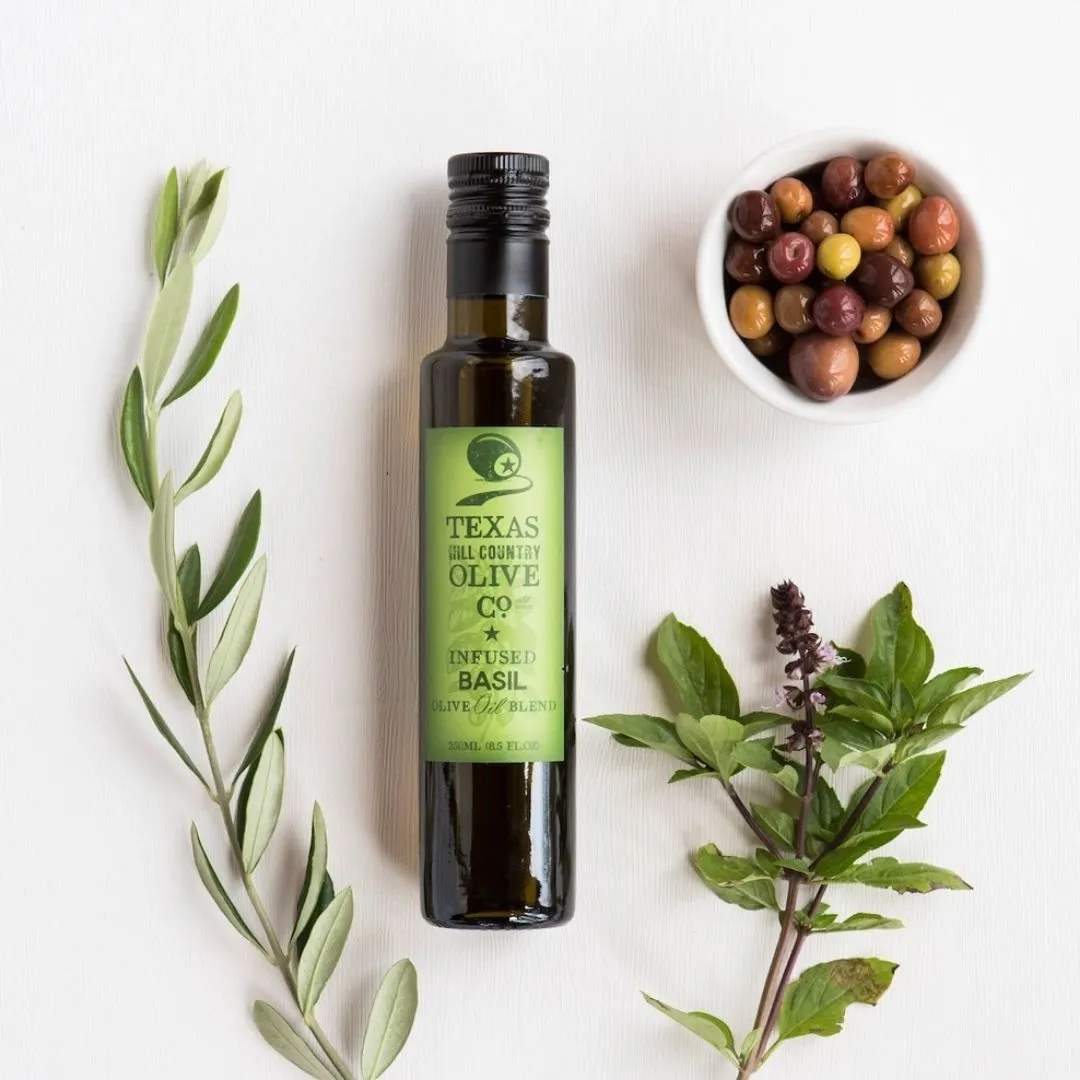Basil Infused Olive Oil - 500ml