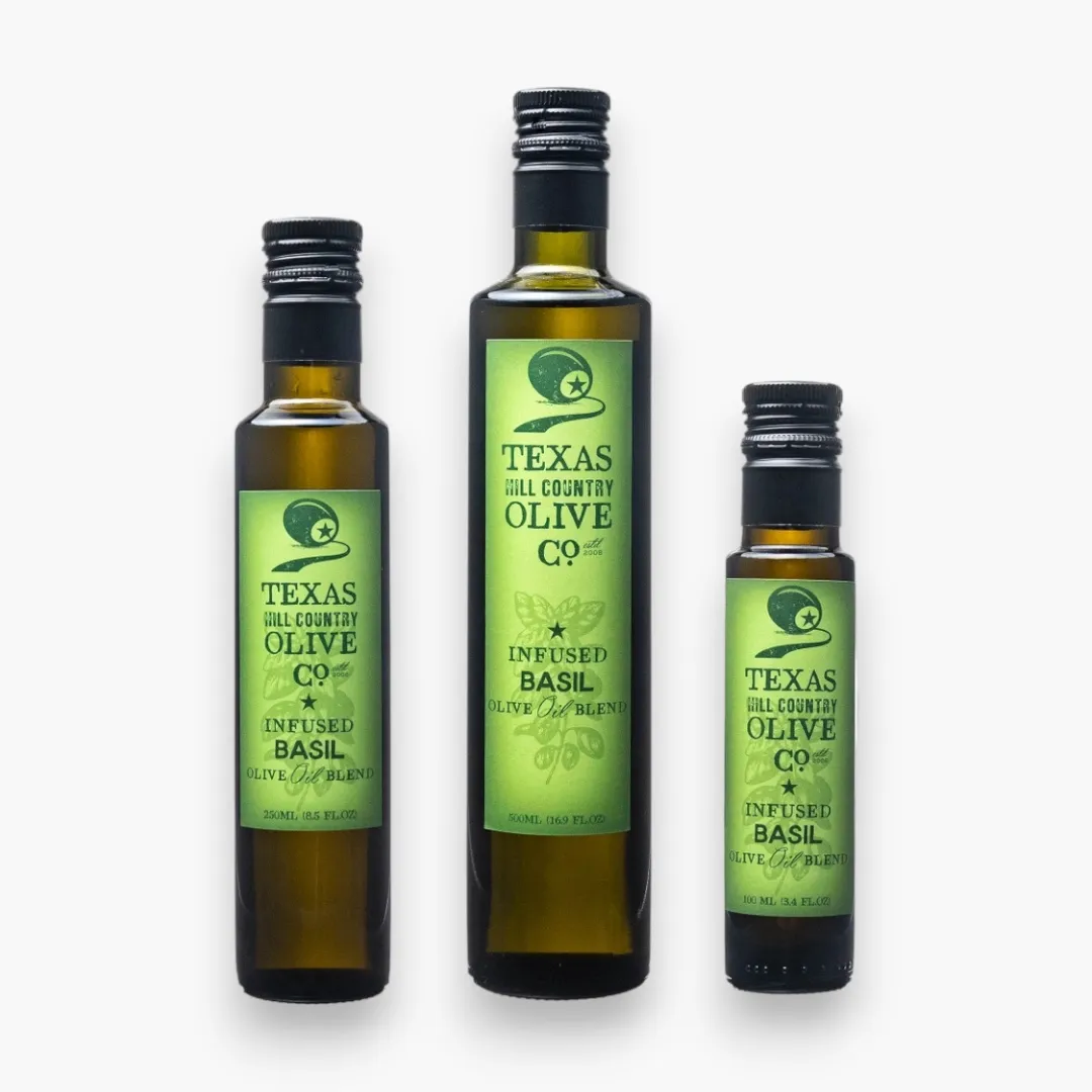 Basil Infused Olive Oil - 500ml