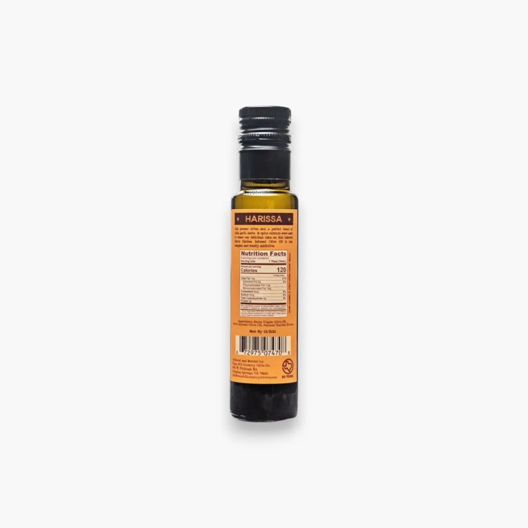 Harissa Infused Olive Oil - 100ml