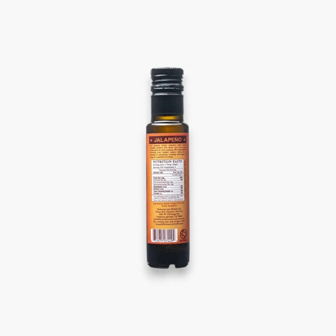 Jalapeno Infused Olive Oil - 100ml