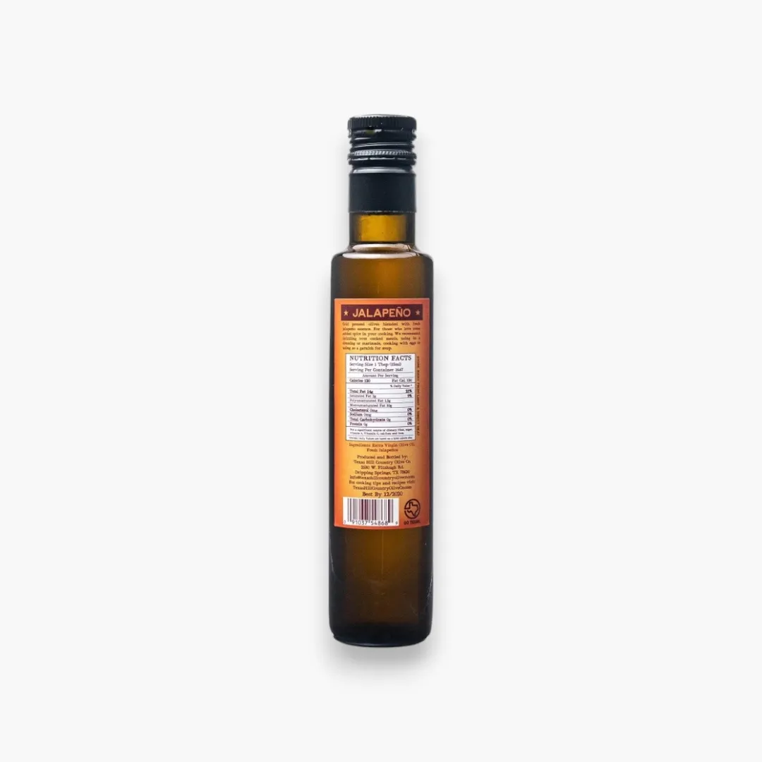 Jalapeno Infused Olive Oil - 250ml